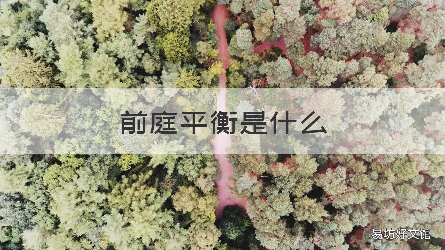 前庭平衡是什么 前庭平衡是什么病
