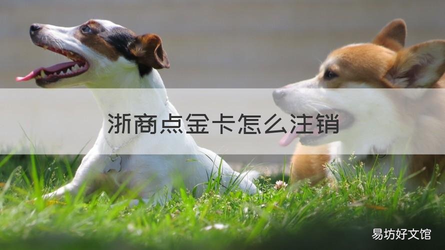 浙商点金卡怎么注销 浙商点金卡逾期后果