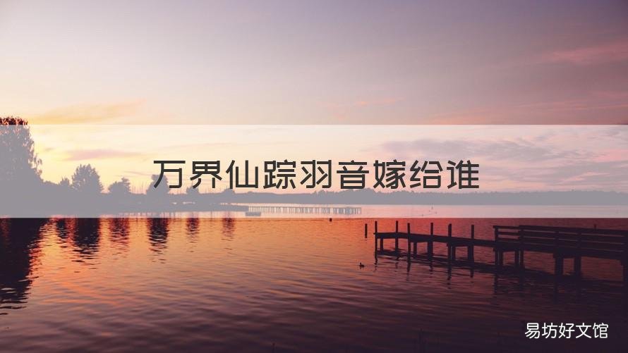 万界仙踪羽音嫁给谁 万界仙踪羽音嫁给谁小说