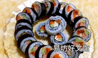 简单寿司的做法 简单寿司的做法和材料视频