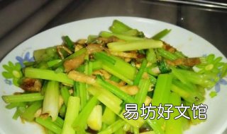 芹菜炒肉的做法 香菇芹菜炒肉的做法