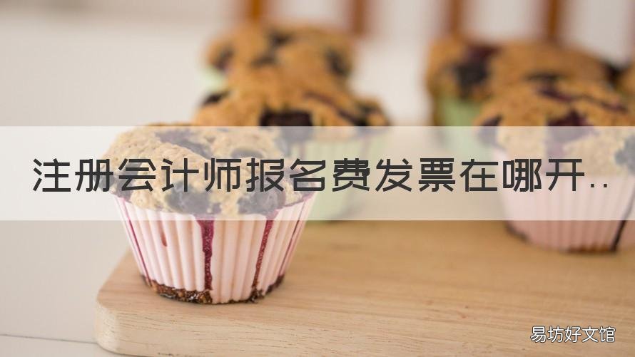 注册会计师报名费发票在哪开