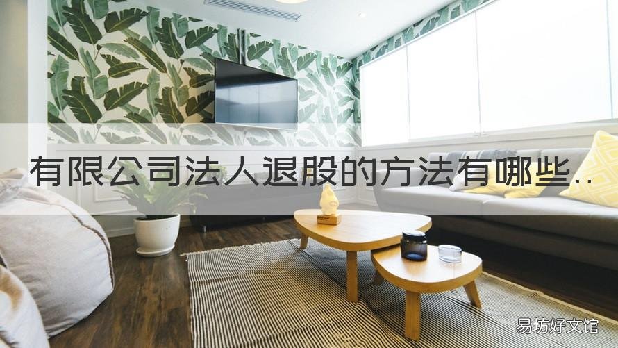 有限公司法人退股的方法有哪些 合伙开公司法人退股注意事项