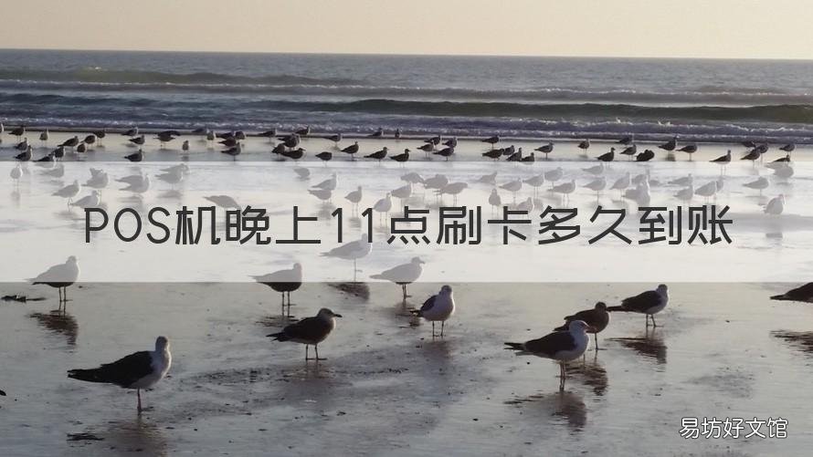 POS机晚上11点刷卡多久到账 pos机晚上11点以后刷卡什么时候到账