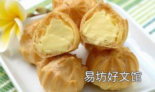 基础泡芙制作 制作泡芙的方法和材料