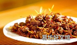 牙签牛肉的做法 牙签牛肉的做法 家常