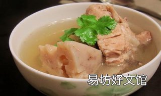 排骨藕汤的做法 排骨藕汤的做法大全家常菜