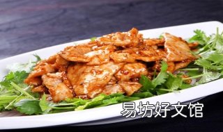 孜然肉片的做法 孜然肉片的做法大全家常窍门