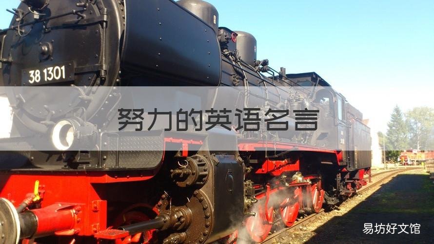 努力的英语名言 努力的名人名言英语