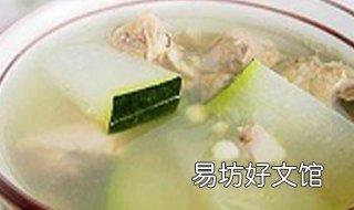 冬瓜炖鸡汤的做法 鸡汤炖冬瓜怎么做