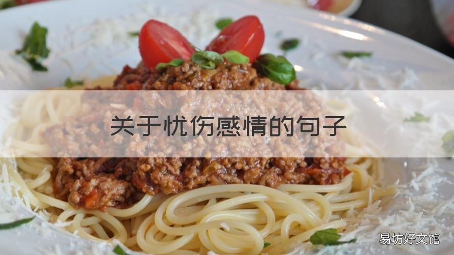 关于忧伤感情的句子 关于忧伤感情的句子唯美