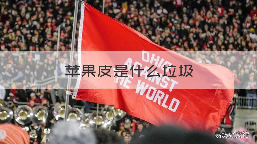 苹果皮是什么垃圾 苹果皮什么意思