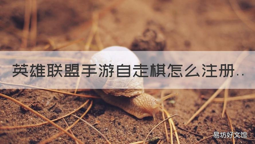 英雄联盟手游自走棋怎么注册 英雄联盟手游自走棋怎么注册不了