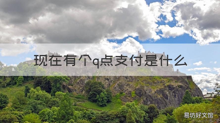 现在有个q点支付是什么 q点就是q币吗