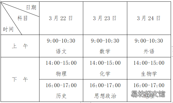 2024年安徽学考最新消息