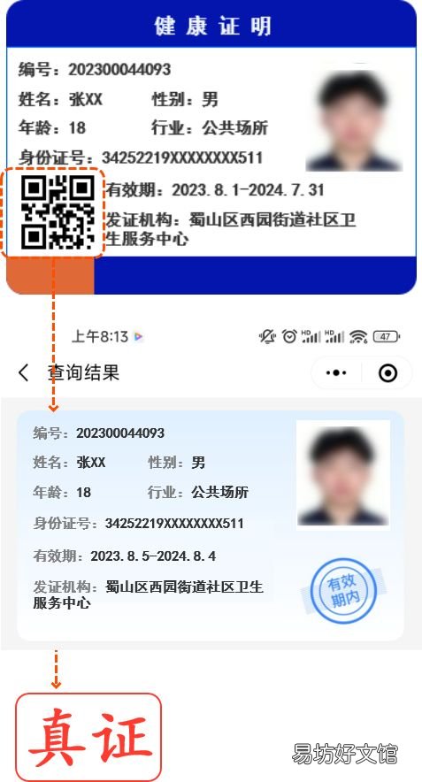 合肥健康证怎么判断真伪?