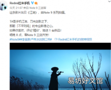 红米Note9系列从正式公布开始就确立了三剑客和江湖的概念