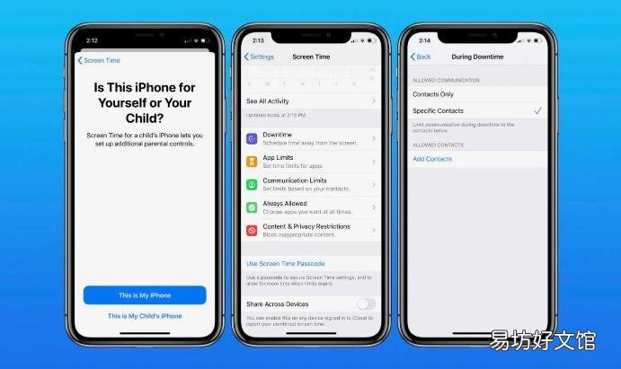 Apple正在修复iOS错误 使孩子们可以轻松绕过屏幕时间通信限制