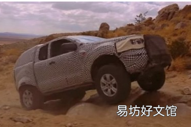 2021款福特野马原型车实验车在约翰逊谷展示越野车