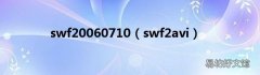swf2avi swf20060710