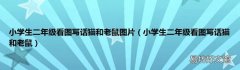 小学生二年级看图写话猫和老鼠 小学生二年级看图写话猫和老鼠图片