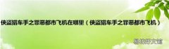 侠盗猎车手之罪恶都市飞机 侠盗猎车手之罪恶都市飞机在哪里