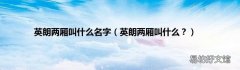 英朗两厢叫什么？ 英朗两厢叫什么名字