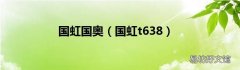 国虹t638 国虹国奥