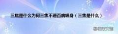 三焦是什么 三焦是什么为何三焦不通百病缠身