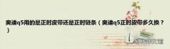 奥迪q5正时皮带多久换？ 奥迪q5用的是正时皮带还是正时链条