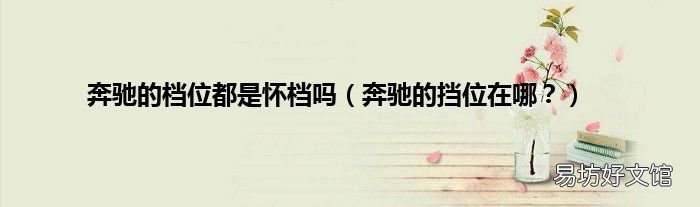 奔驰的挡位在哪? 奔驰的档位都是怀档吗
