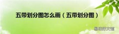 五带划分图 五带划分图怎么画