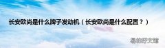长安欧尚是什么配置？ 长安欧尚是什么牌子发动机