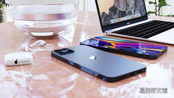 iPhone 12 Pro海军蓝最新渲染图:扁平边缘,更薄的边框和拉绒的后架