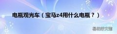 宝马z4用什么电瓶？ 电瓶观光车