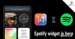 Spotify为iOS 14用户推出了其小部件
