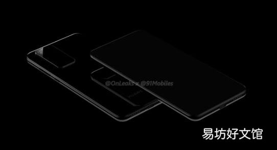 华为P40 Pro和P40渲染器显示流畅的曲线且无缺口