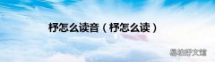 杼怎么读 杼怎么读音