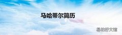 马哈蒂尔简历