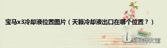 天籁冷却液出口在哪个位置？ 宝马x3冷却液位置图片