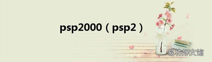 psp2 psp2000