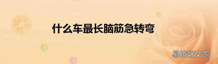 什么车最长脑筋急转弯