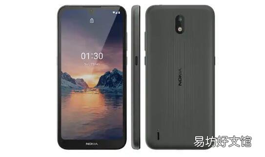 诺基亚1.3显示了带有泄漏点的间隙显示设计