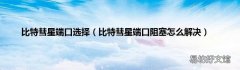 比特彗星端口阻塞怎么解决 比特彗星端口选择