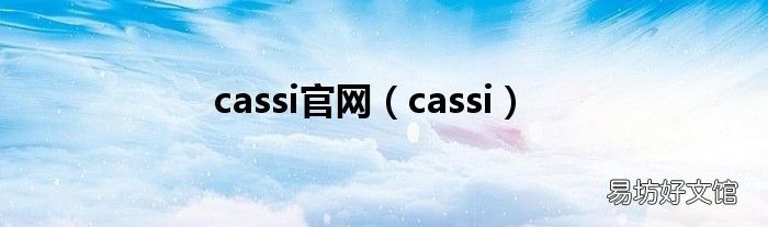 cassi cassi官网