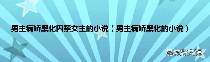男主病娇黑化的小说 男主病娇黑化囚禁女主的小说