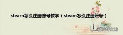 steam怎么注册账号 steam怎么注册账号教学
