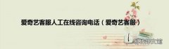 爱奇艺客服 爱奇艺客服人工在线咨询电话