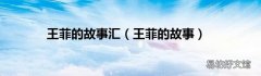 王菲的故事 王菲的故事汇