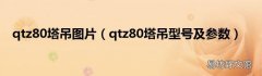 qtz80塔吊型号及参数 qtz80塔吊图片